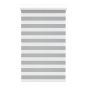 Cordless Zebra Roller Shade with Cassette - Grey - 60" x 72"