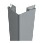 Vinyl Outside Corner - Pewter - 3"