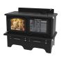 Wood CookStove - Exo - Black - H/E