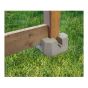 Deck Block - 4" x 4" - Grey