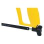 Hacksaw - 12" - Solid Frame - High Tension - Black and Yellow