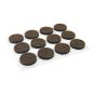 PRO-TEC Self-Adhesive Round Medium Felt Pads