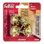 SUPER FELTAC Heavy-Duty Swivel Nail-On Round Felt Glides