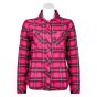 Checked flannel shirt for women