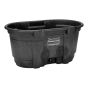 RUBBERMAID Stock Tank for Livestock - Black