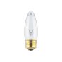 Ampoule incandescente, B11, chandelier, blanc doux, 2/pqt