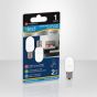 Nightlight LED Bulb - C7 - Cool White - 1 W - 2/Pack