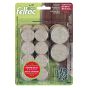 ECO FELTAC - Beige Nail-on Felt Pads