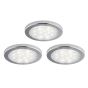 Set of 3 Under Cabinet LED Pucks