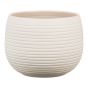 Pot Cover, Linara, Inside, Round, Cream, 16 cm