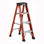 Fiberglass step Lite ladder non conductive