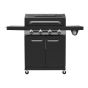 Propane Gas Barbecue - Dyna-Glo - 60,000 BTU - Black - 4 Burners