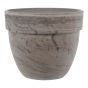 Basalt Ceramic Pot - Marble