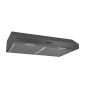 30-Inch Undercabinet Range Hood in Black Stainless Steel