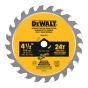 4 1/2" 24 Tooth Circular Saw Blade With Carbide Teeth