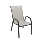 Sling Stackable Patio Chair - 55 x 93 x 55 cm