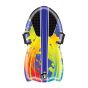 Luge simple en mousse multi-couleurs Snow Fun