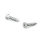 Zinc-Plated Wood Screws - Flat Head With Nibs