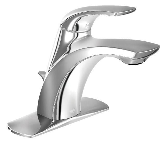 Robinet de lavabo Zarina, 1 manette, chrome poli, entraxe de 4"