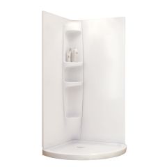 Shower Wall - Olympia - 36" x 76" - White