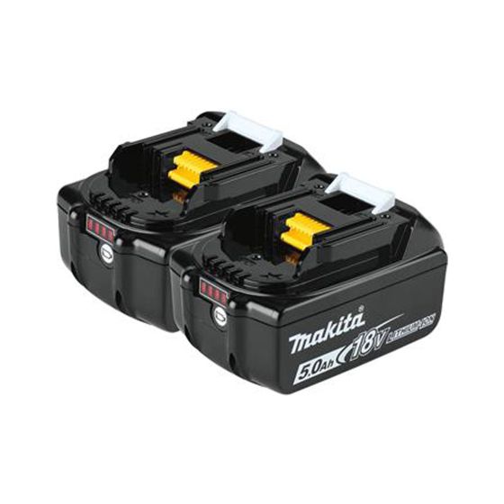 Ensemble de 2 batteries Li-Ion 18 V (5.0 Ah) Makita