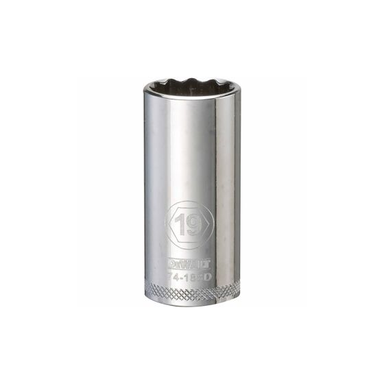 12 Point 3/8" Deep Drive Socket - Metric