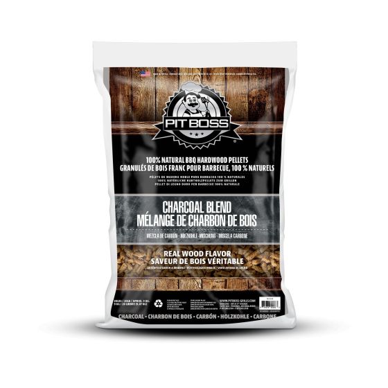 Natural Barbecue Hardwood Pellets - Charcoal Blend - 20 lb