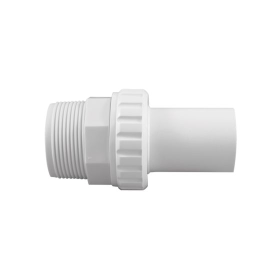 Adaptateur de piscine, connexion rapide, mâle, fileté, lisse, 1 1/2"