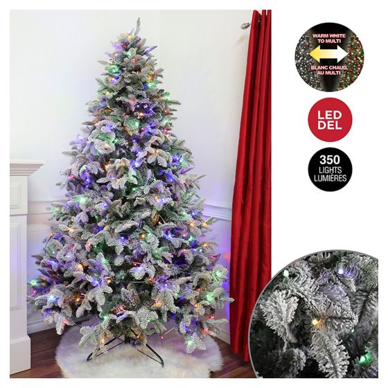 Duo Illuminated Christmas Tree - 7'