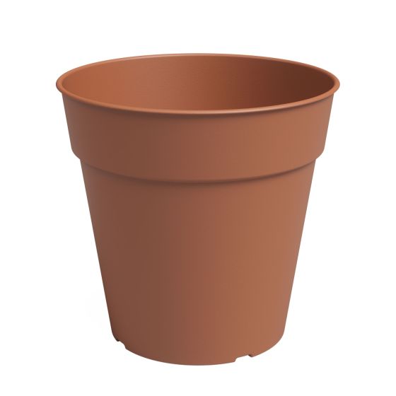 Plastic Outdoor Pot - Madagascar - Terracotta - 10.6"