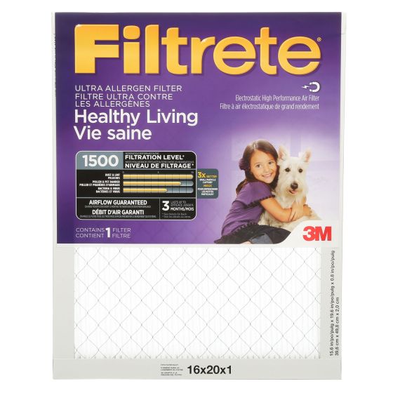 Filtre ultra allergène