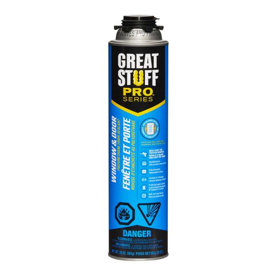 Great Stuff Pro window and door foam