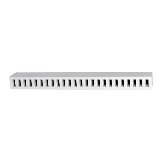 Shower Curb - 4 1/2" x 6" x 48" - White