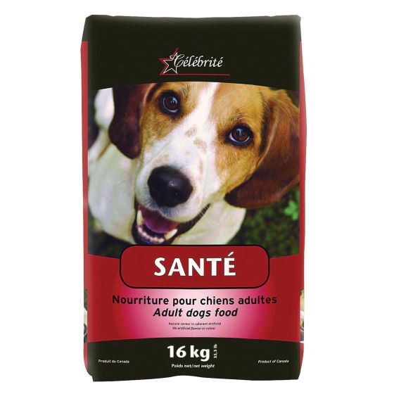 Nourriture pour chiens adultes, SANTÉ, 16 kg