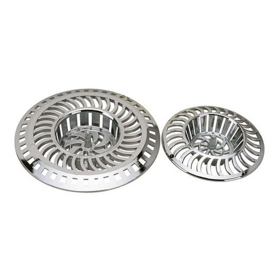 Multifunction drain strainer