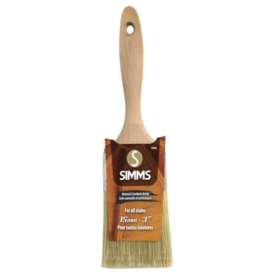 Stain/sealer paint brush