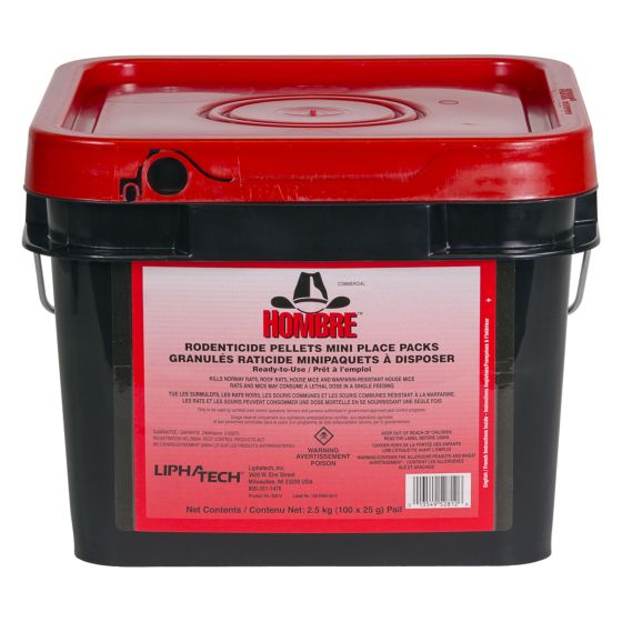 HOMBRE rodenticide pellets