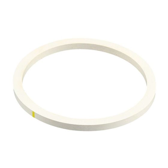 Gasket for plastic cap