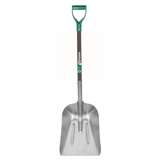 Grain Shovel #8 - Poly Handle - Hardwook Handle