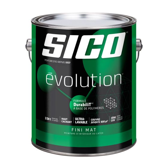 Paint SICO Evolution, Flat, Pure White