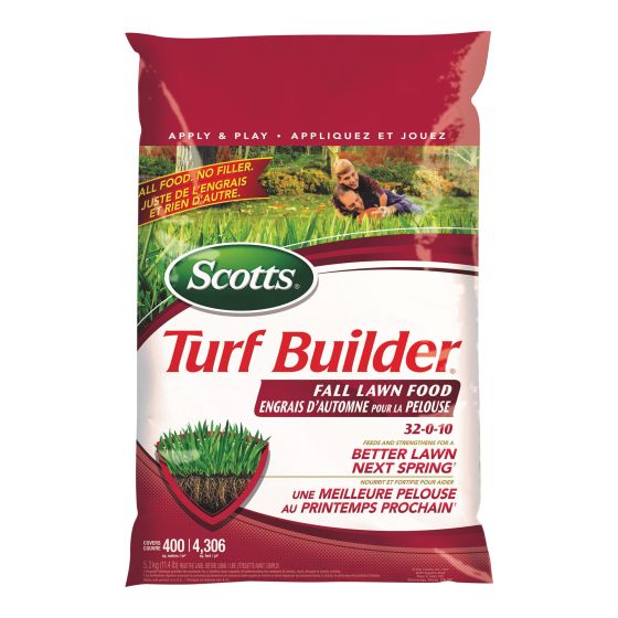 Engrais d'automne Turf Builder 32-0-10