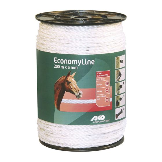 Economy Line electrical fence rope