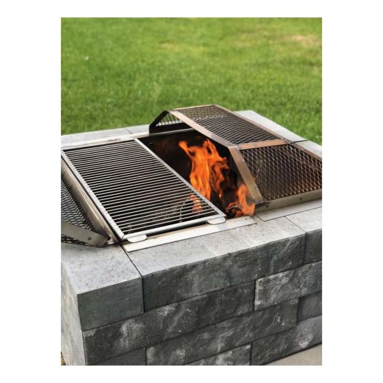 Grille de cuisson pour foyer Moderno/Urbania, 12" x 28 1/8" x 1 1/8"