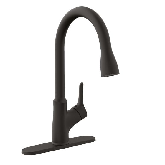 Fusio Kitchen Sink Faucet - Matte Black