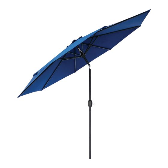 Tilting steel umbrella