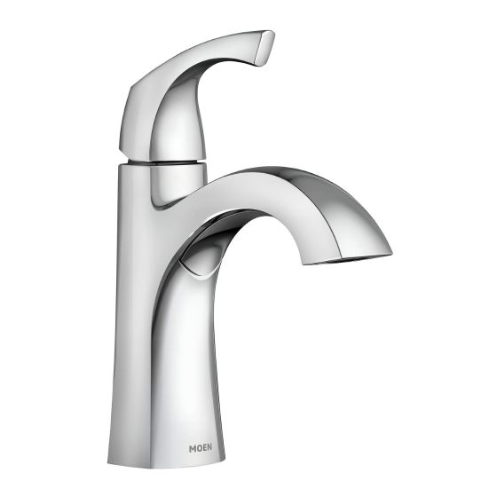 Lindor Bathroom Sink Faucet - 1 Lever - Polished Chrome - 4" Centerset