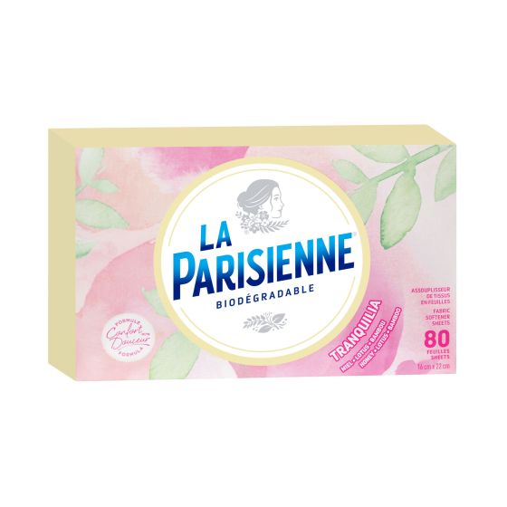 La Parisienne fabric softener sheets