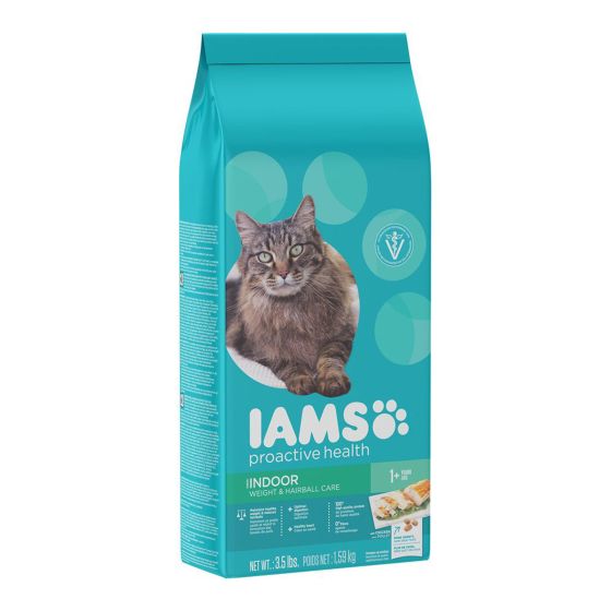 Nourriture sèche Iams ProActive Healt Poids & Boules de poils