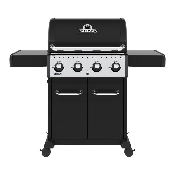 Gas Grill BBQ  -  Crown 420 - 40 000 BTU - 4 burners - 660 sq. ft.