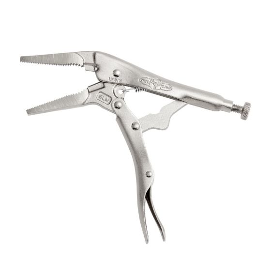 Long nose locking pliers